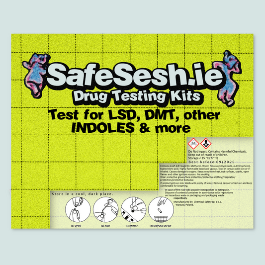 LSD, DMT, Other Indoles & More Single-Use Test Kit (1 Test)